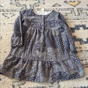 OshKosh B'gosh Navy Floral Button-Up Dress size 5T